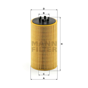 Фильтр масляный MANN-FILTER HU 1390 X